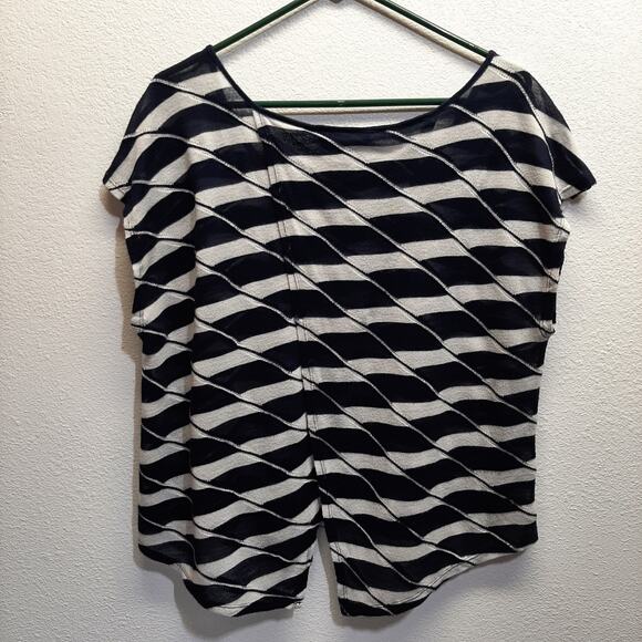 Lane Bryant Navy and Cream Design Dress l Size: 18/20 - Picture 13 of 13